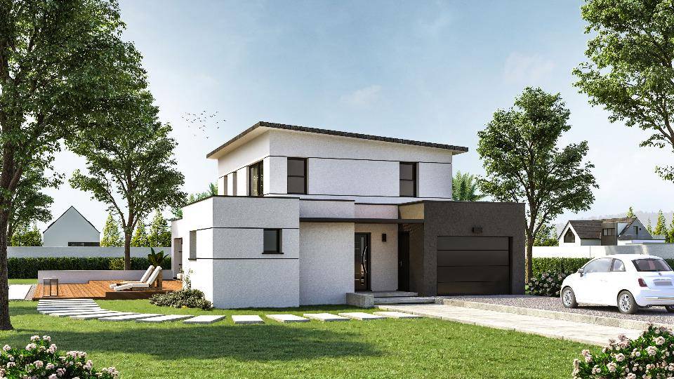 Programme terrain + maison à La Vicomté-sur-Rance en Côtes-d'Armor (22) de 168 m² à vendre au prix de 412000€ - 3