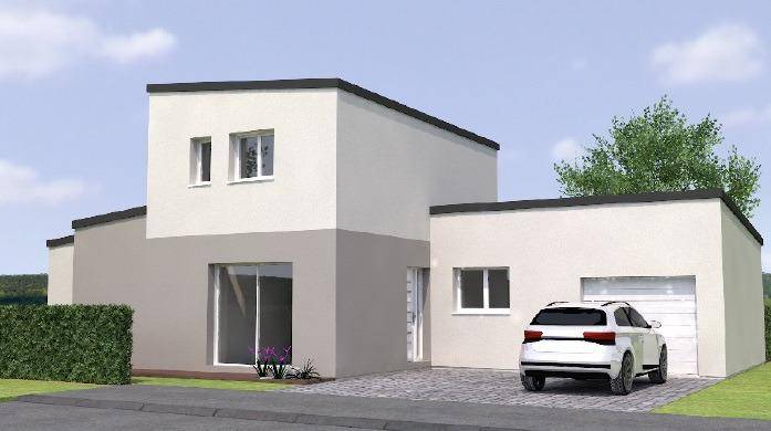 Programme terrain + maison à Saint-Barthélemy-d'Anjou en Maine-et-Loire (49) de 106 m² à vendre au prix de 362000€ - 1