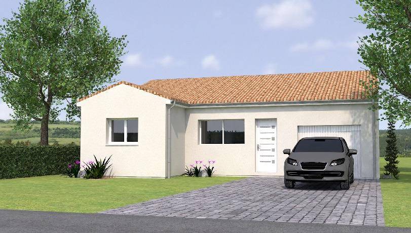 Programme terrain + maison à Chemillé-en-Anjou en Maine-et-Loire (49) de 87 m² à vendre au prix de 201800€ - 1