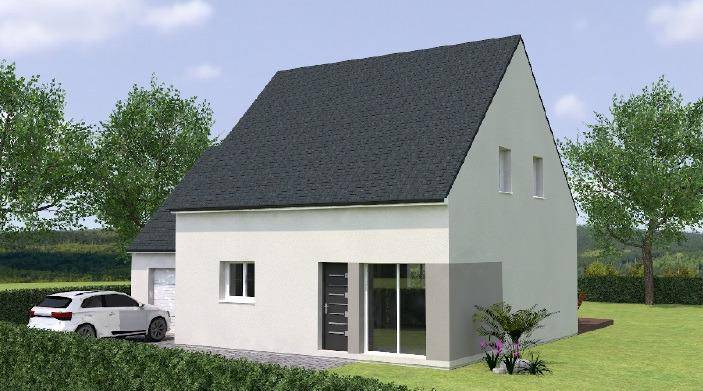 Programme terrain + maison à Verrières-en-Anjou en Maine-et-Loire (49) de 105 m² à vendre au prix de 275400€ - 1