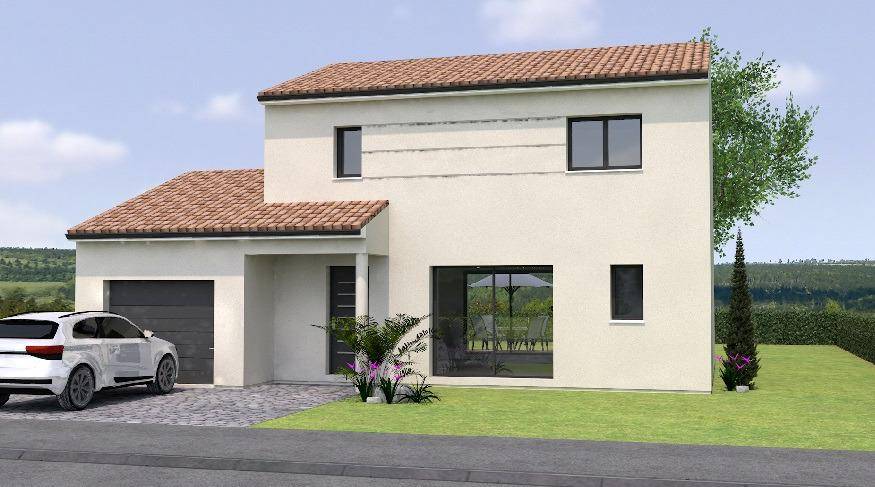 Programme terrain + maison à Toutlemonde en Maine-et-Loire (49) de 110 m² à vendre au prix de 288000€ - 1