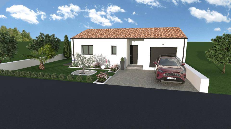 Terrain seul à Semussac en Charente-Maritime (17) de 396 m² à vendre au prix de 55000€ - 2