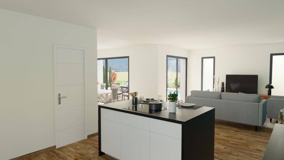Programme terrain + maison à Montréjeau en Haute-Garonne (31) de 109 m² à vendre au prix de 273455€ - 3