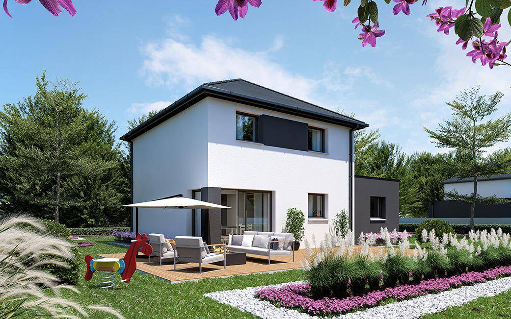 Programme terrain + maison à Romagné en Ille-et-Vilaine (35) de 114 m² à vendre au prix de 255290€ - 2