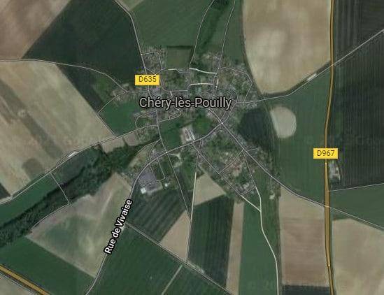 Terrain seul à Chéry-lès-Pouilly en Aisne (02) de 546 m² à vendre au prix de 25000€