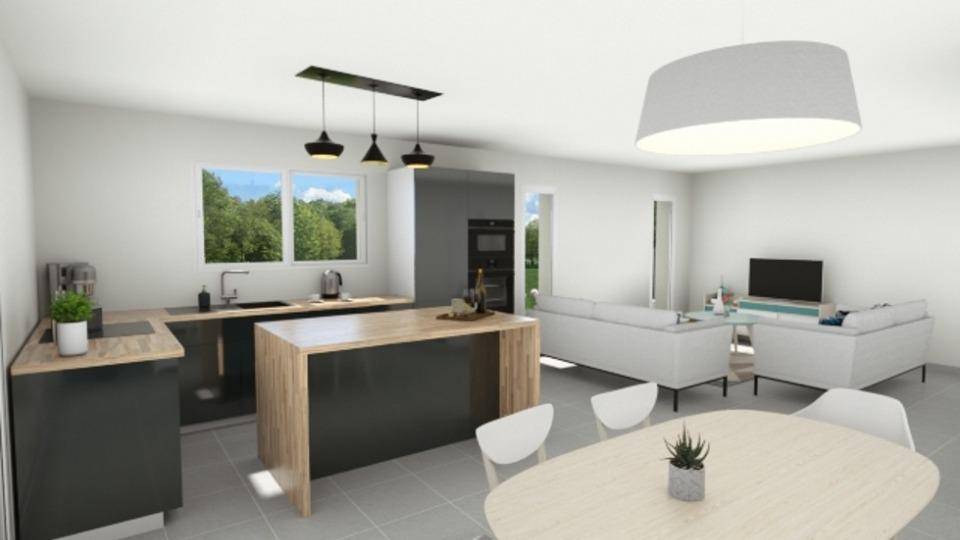 Programme terrain + maison à Bourg-Saint-Andéol en Ardèche (07) de 90 m² à vendre au prix de 234400€ - 3
