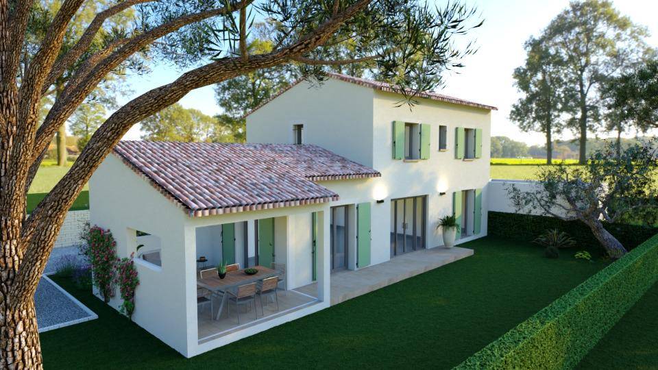 Programme terrain + maison à Apt en Vaucluse (84) de 107 m² à vendre au prix de 478520€ - 2