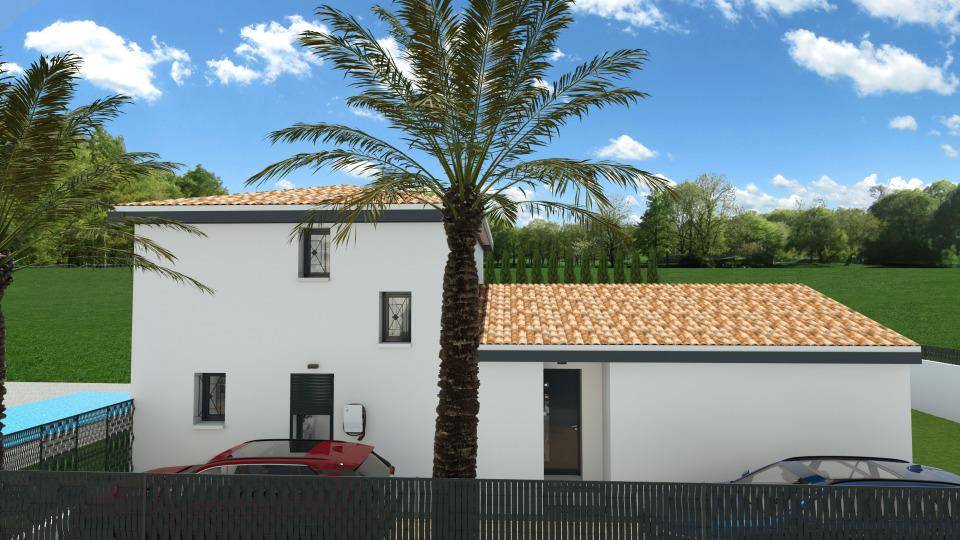 Programme terrain + maison à Morières-lès-Avignon en Vaucluse (84) de 90 m² à vendre au prix de 440000€ - 3