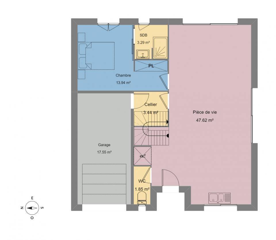 Programme terrain + maison à Saint-Hippolyte en Pyrénées-Orientales (66) de 156 m² à vendre au prix de 478000€ - 3