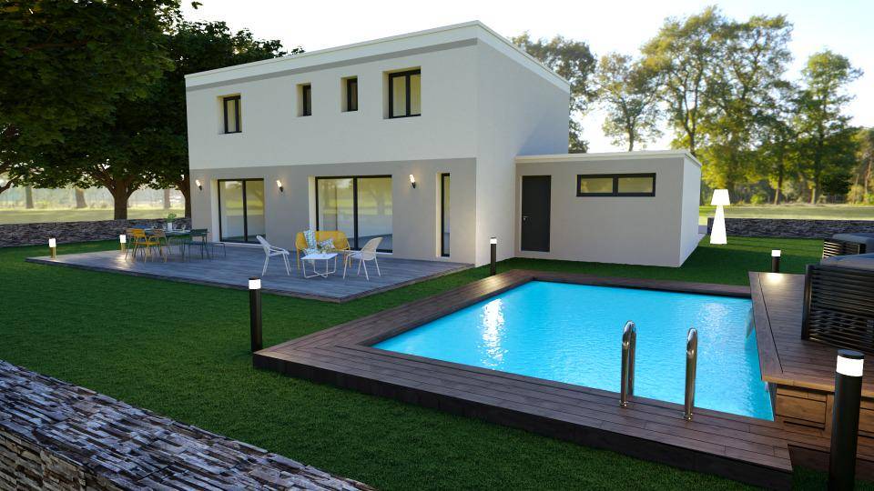 Programme terrain + maison à Cabestany en Pyrénées-Orientales (66) de 160 m² à vendre au prix de 845000€ - 2