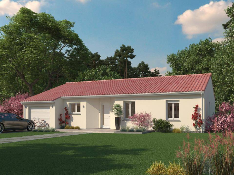 Programme terrain + maison à Royan en Charente-Maritime (17) de 101 m² à vendre au prix de 344000€ - 1