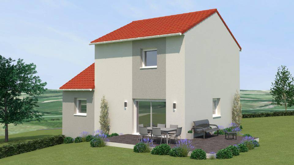Programme terrain + maison à Sexey-aux-Forges en Meurthe-et-Moselle (54) de 100 m² à vendre au prix de 259000€ - 2