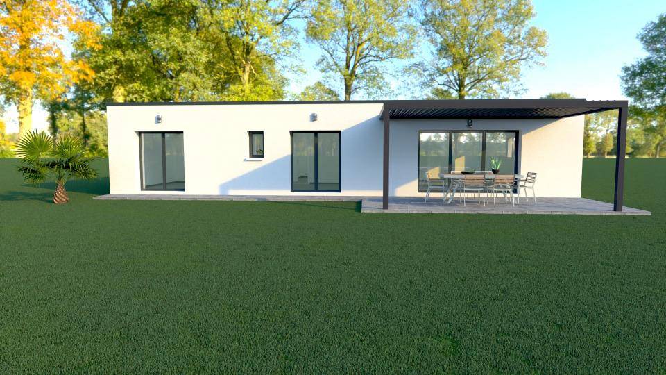 Programme terrain + maison à Hauterives en Drôme (26) de 125 m² à vendre au prix de 359000€ - 2