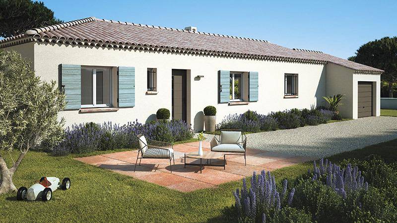 Programme terrain + maison à Serviers-et-Labaume en Gard (30) de 110 m² à vendre au prix de 369800€ - 2
