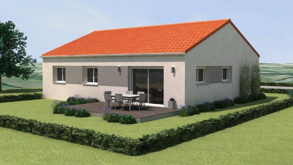 Programme terrain + maison à Tomblaine en Meurthe-et-Moselle (54) de 85 m² à vendre au prix de 259000€ - 2