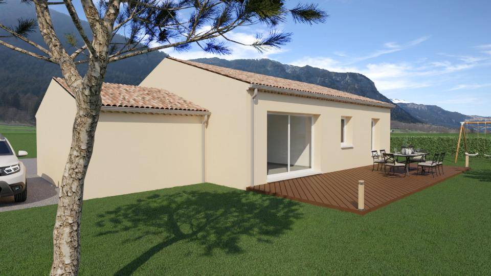 Programme terrain + maison à Sisteron en Alpes-de-Haute-Provence (04) de 80 m² à vendre au prix de 251822€ - 3
