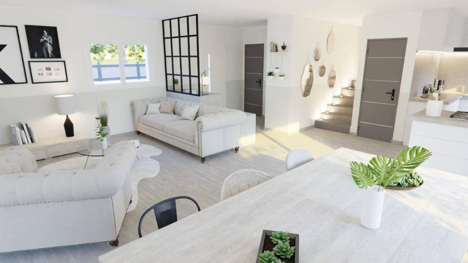 Programme terrain + maison à Carnoules en Var (83) de 107 m² à vendre au prix de 515600€ - 4