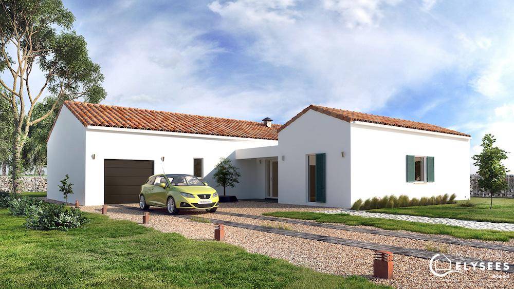 Programme terrain + maison à Breuillet en Charente-Maritime (17) de 123 m² à vendre au prix de 425364€ - 1