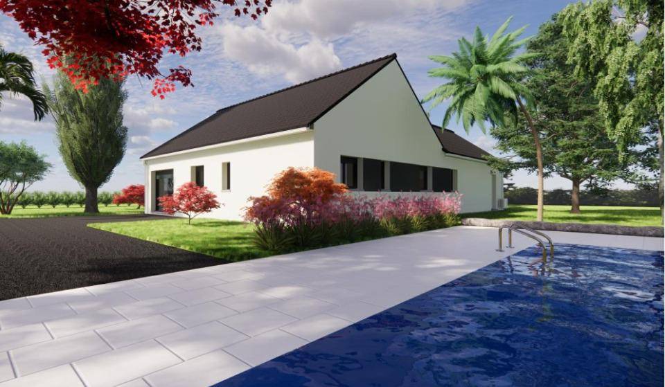 Programme terrain + maison à Lignou en Orne (61) de 113 m² à vendre au prix de 307270€ - 2