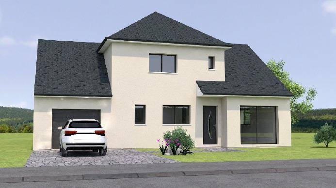 Programme terrain + maison à Huillé-Lézigné en Maine-et-Loire (49) de 120 m² à vendre au prix de 278100€ - 1