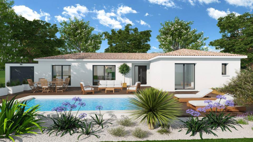 Programme terrain + maison à Sauve en Gard (30) de 113 m² à vendre au prix de 339000€ - 2