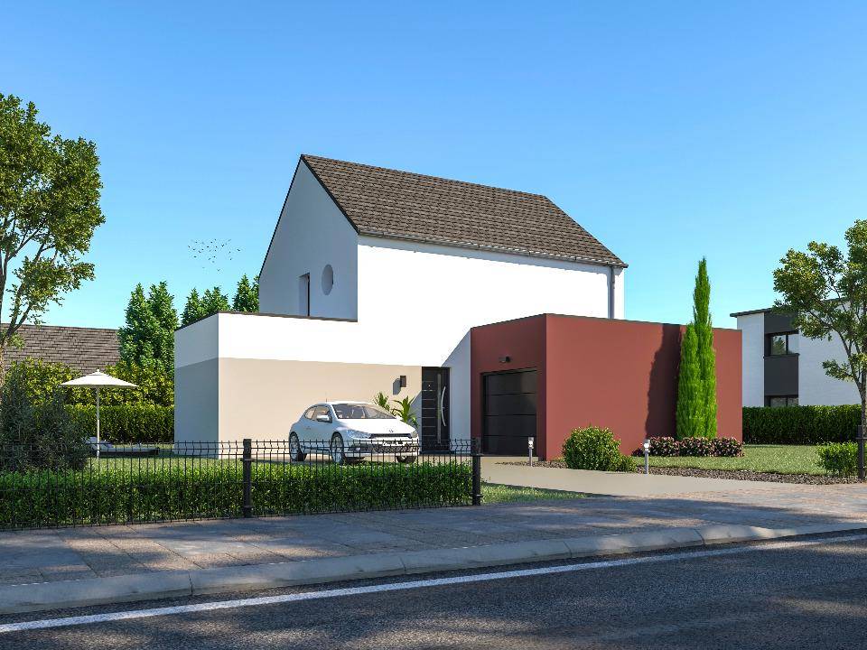 Programme terrain + maison à Saint-Méen-le-Grand en Ille-et-Vilaine (35) de 111 m² à vendre au prix de 274569€ - 2