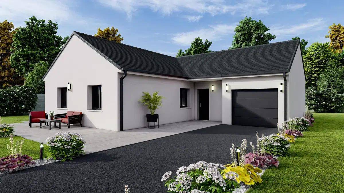 Programme terrain + maison à Courbesseaux en Meurthe-et-Moselle (54) de 96 m² à vendre au prix de 273930€ - 1