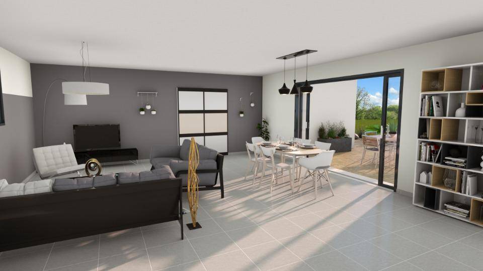 Programme terrain + maison à Ucel en Ardèche (07) de 140 m² à vendre au prix de 379800€ - 2