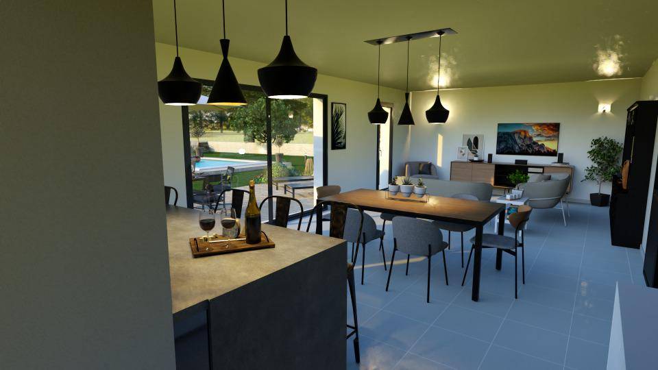 Programme terrain + maison à Le Garn en Gard (30) de 97 m² à vendre au prix de 238800€ - 2