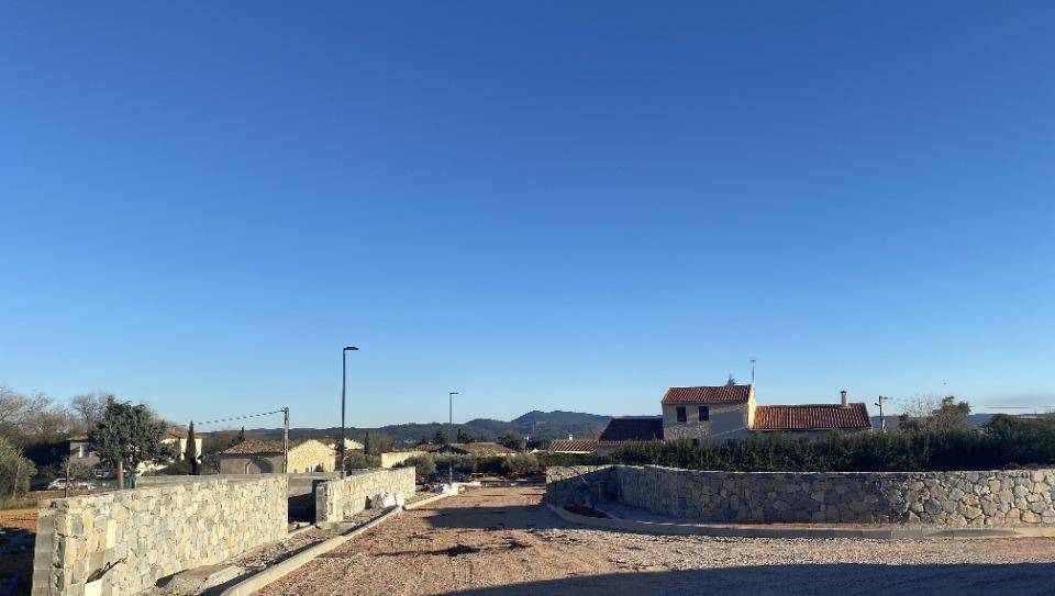 Terrain seul à Saint-Jean-de-Fos en Hérault (34) de 400 m² à vendre au prix de 139900€ - 1