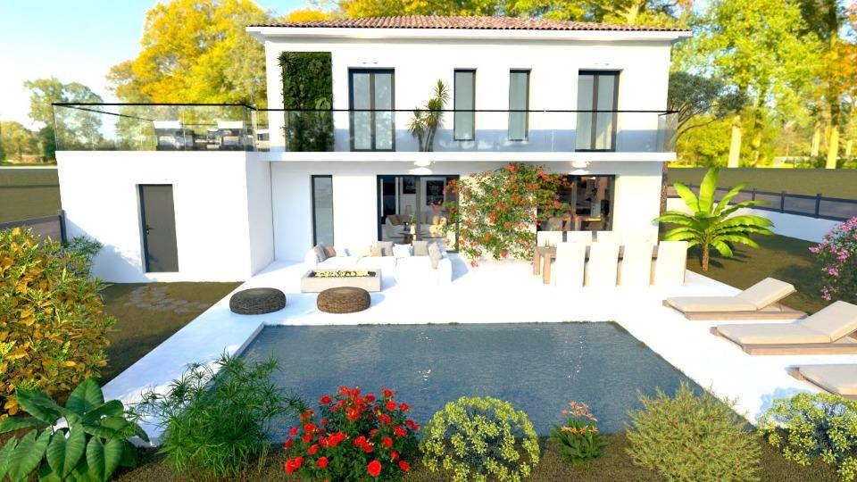 Programme terrain + maison à La Farlède en Var (83) de 120 m² à vendre au prix de 499900€ - 2