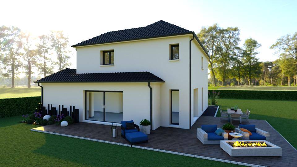 Programme terrain + maison à Les Monts du Roumois en Eure (27) de 110 m² à vendre au prix de 299000€ - 1