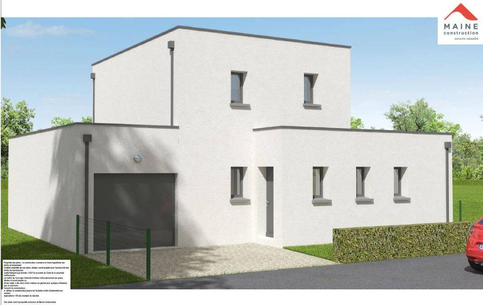 Programme terrain + maison à Pruillé-le-Chétif en Sarthe (72) de 108 m² à vendre au prix de 284000€ - 1