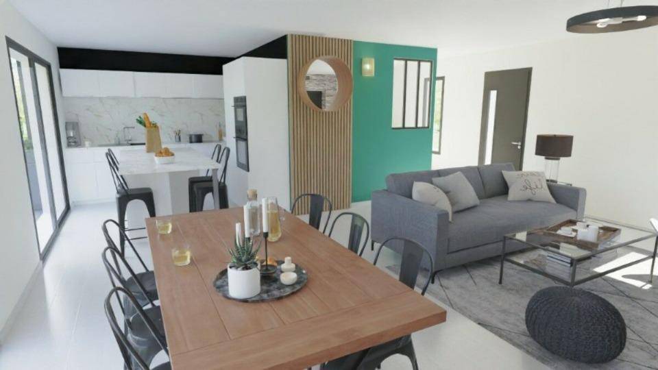 Programme terrain + maison à La Côte-Saint-André en Isère (38) de 95 m² à vendre au prix de 228000€ - 4