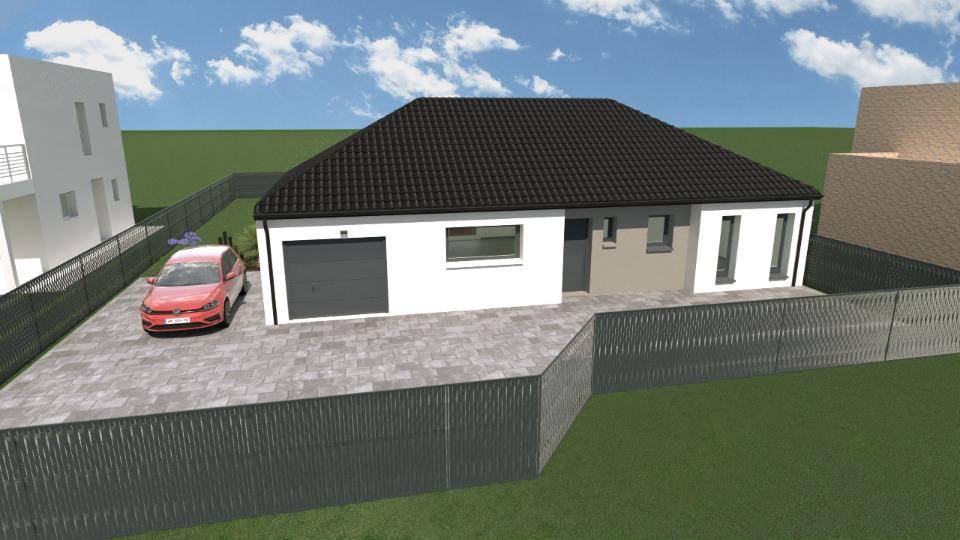 Programme terrain + maison à Leforest en Pas-de-Calais (62) de 93 m² à vendre au prix de 217052€ - 1