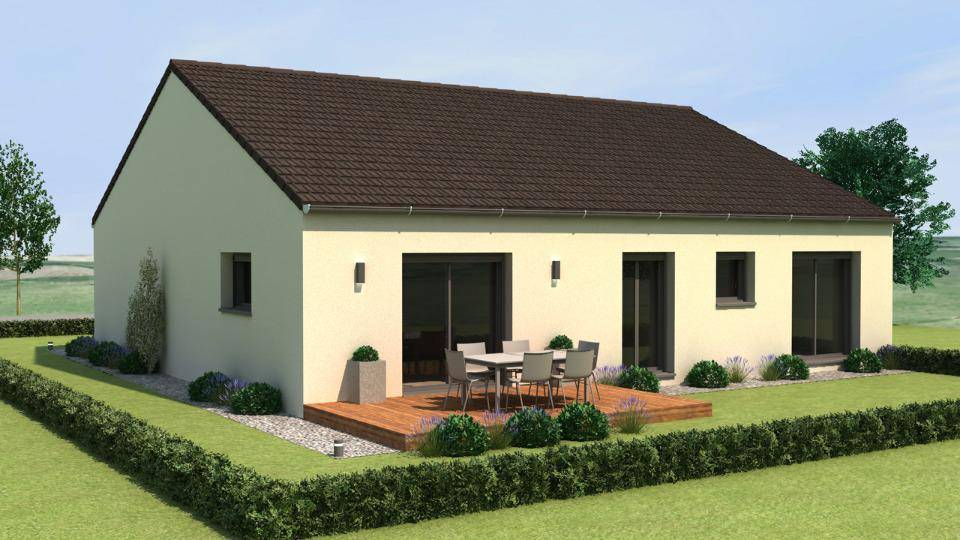 Programme terrain + maison à Clémery en Meurthe-et-Moselle (54) de 100 m² à vendre au prix de 249000€ - 2