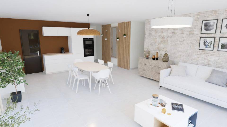Programme terrain + maison à Saint-Étienne-de-Fontbellon en Ardèche (07) de 100 m² à vendre au prix de 256500€ - 4