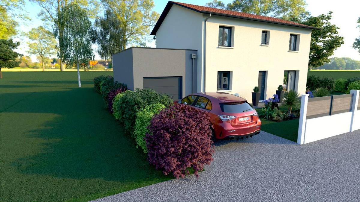 Programme terrain + maison à Francheville en Rhône (69) de 120 m² à vendre au prix de 580250€ - 1