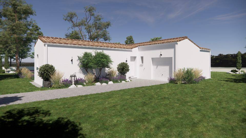 Programme terrain + maison à Anais en Charente (16) de 100 m² à vendre au prix de 530000€ - 1