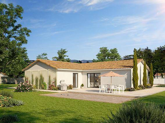 Programme terrain + maison à Neuville-sur-Ain en Ain (01) de 105 m² à vendre au prix de 237000€ - 2