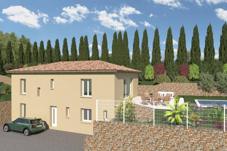 Programme terrain + maison à Bormes-les-Mimosas en Var (83) de 101 m² à vendre au prix de 647900€ - 1