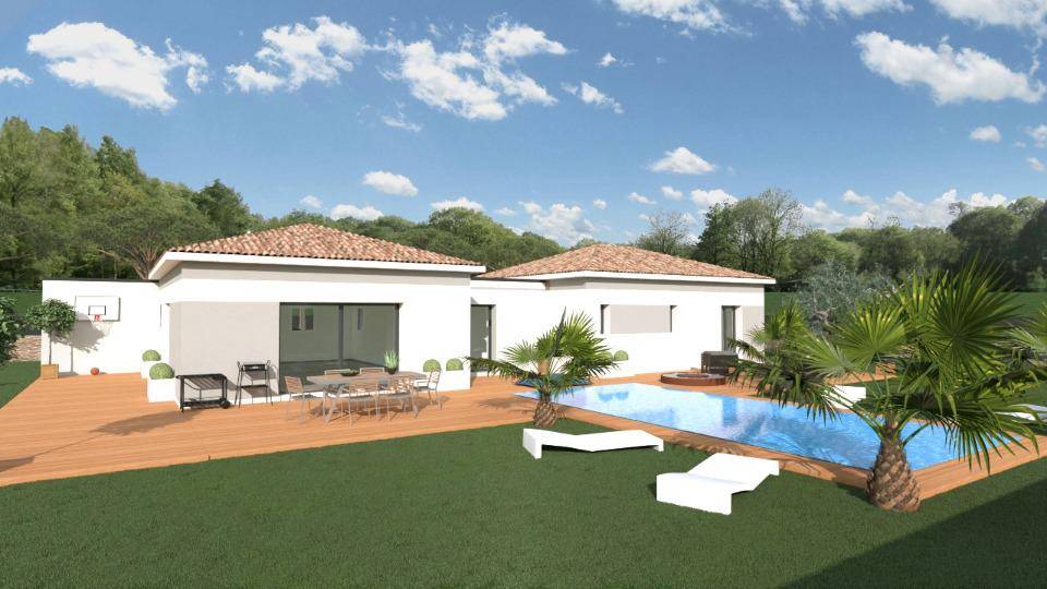 Programme terrain + maison à Bormes-les-Mimosas en Var (83) de 100 m² à vendre au prix de 730000€ - 1