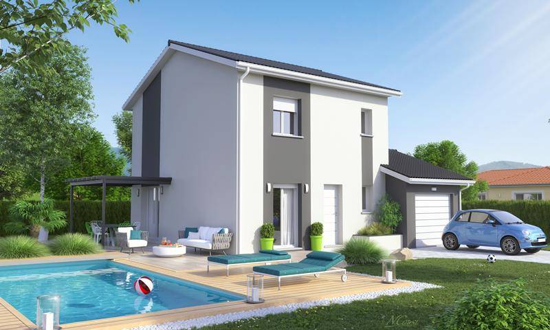 Programme terrain + maison à Pontcharra en Isère (38) de 89 m² à vendre au prix de 303500€