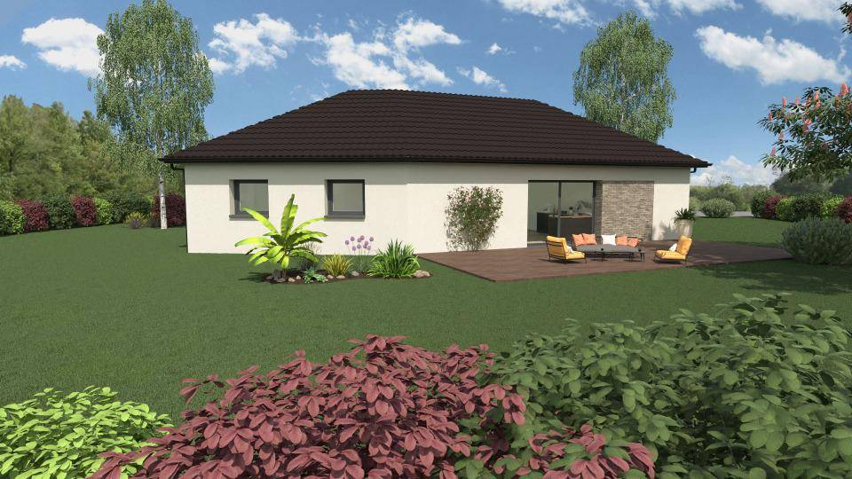 Programme terrain + maison à Lapugnoy en Pas-de-Calais (62) de 90 m² à vendre au prix de 220000€ - 2