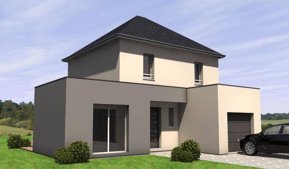 Programme terrain + maison à Val d'Erdre-Auxence en Maine-et-Loire (49) de 120 m² à vendre au prix de 295300€ - 1