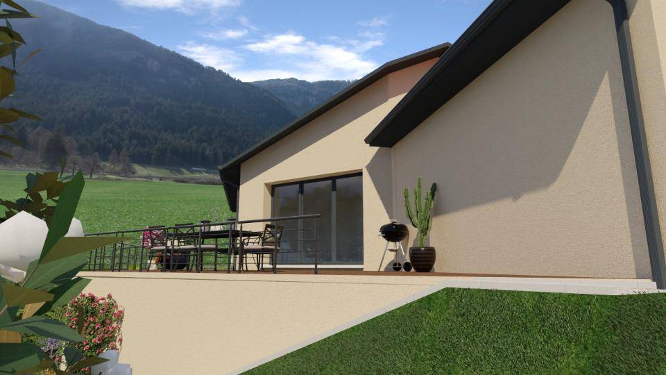 Programme terrain + maison à Châteauvieux en Hautes-Alpes (05) de 90 m² à vendre au prix de 492000€ - 4