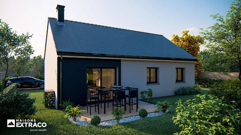 Programme terrain + maison à Chambois en Eure (27) de 71 m² à vendre au prix de 189300€ - 2