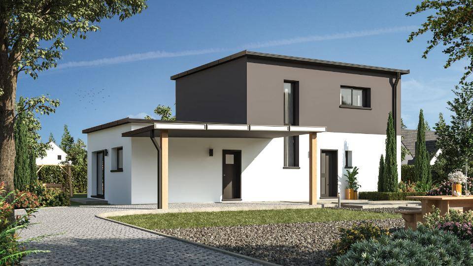 Programme terrain + maison à Ploudalmézeau en Finistère (29) de 120 m² à vendre au prix de 373400€ - 2