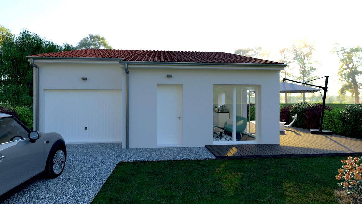 Programme terrain + maison à Billom en Puy-de-Dôme (63) de 85 m² à vendre au prix de 232000€ - 4