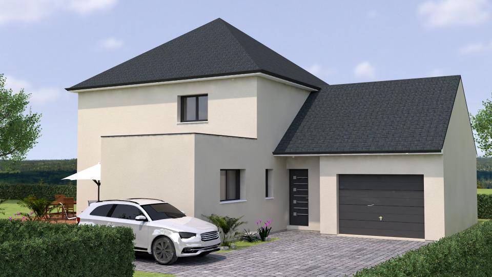 Programme terrain + maison à Les Garennes sur Loire en Maine-et-Loire (49) de 147 m² à vendre au prix de 434000€ - 1